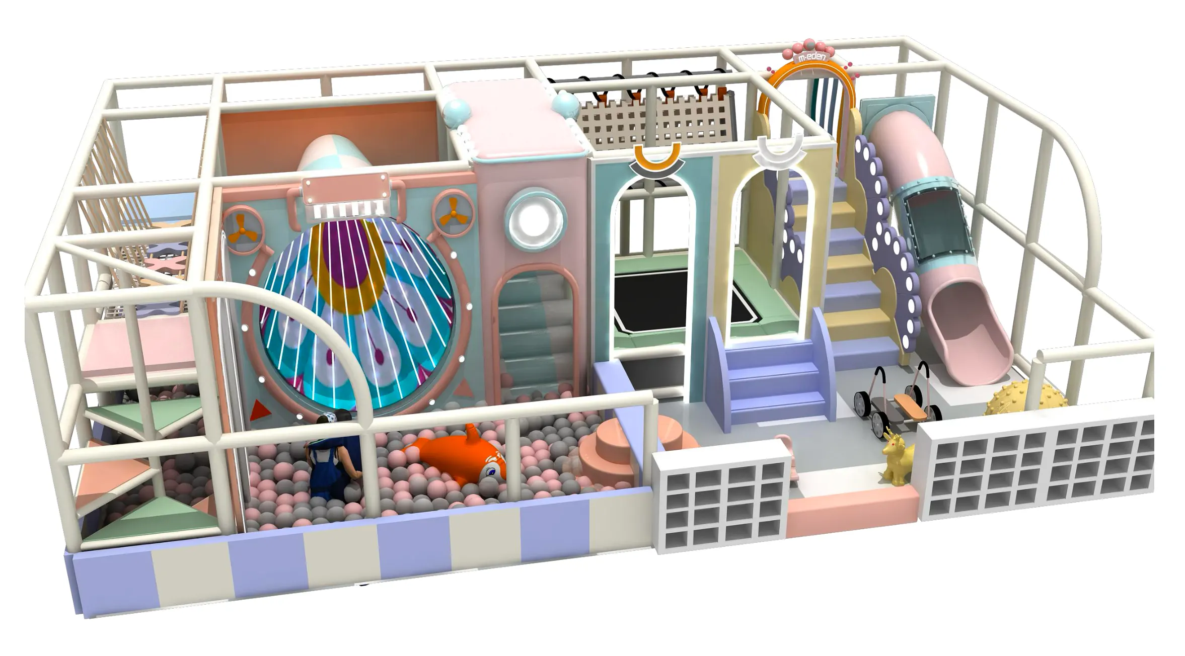 Loc de joaca modular interior JPI104