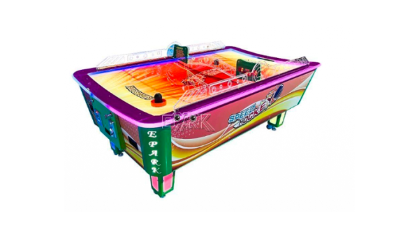 Curved Air Hockey Table